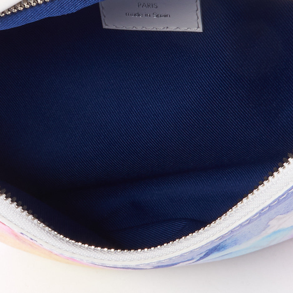 Monogram Watercolor Discovery Bumbag Multicolor