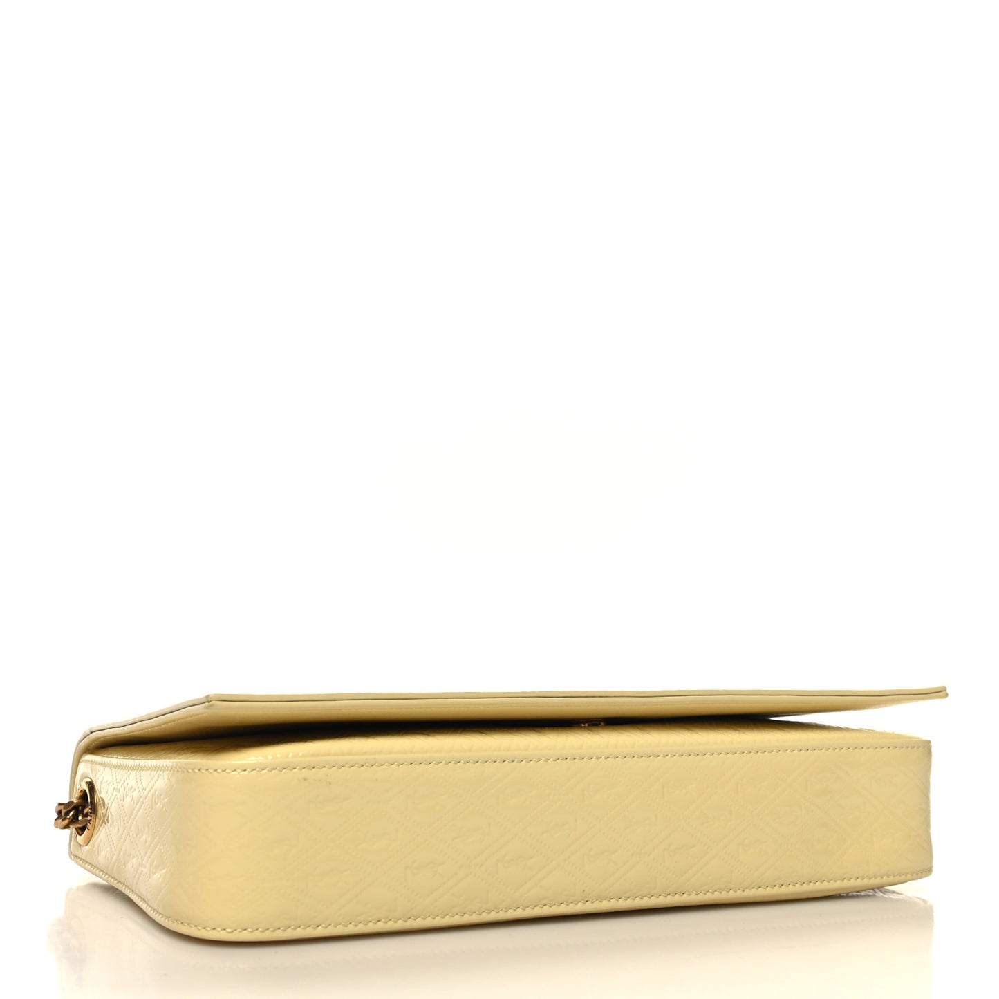 Patent Embossed Le Monogramme Kate 99 Lemon New Maize