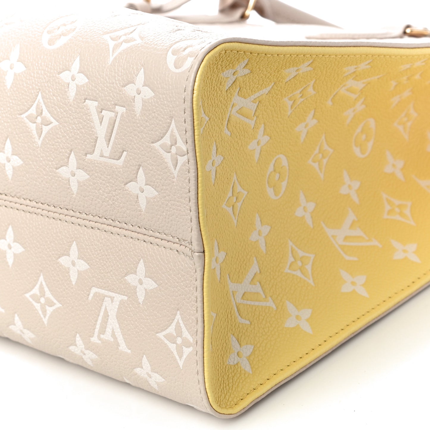 Empreinte Monogram Spring In The City Onthego MM Beige Pink Yellow