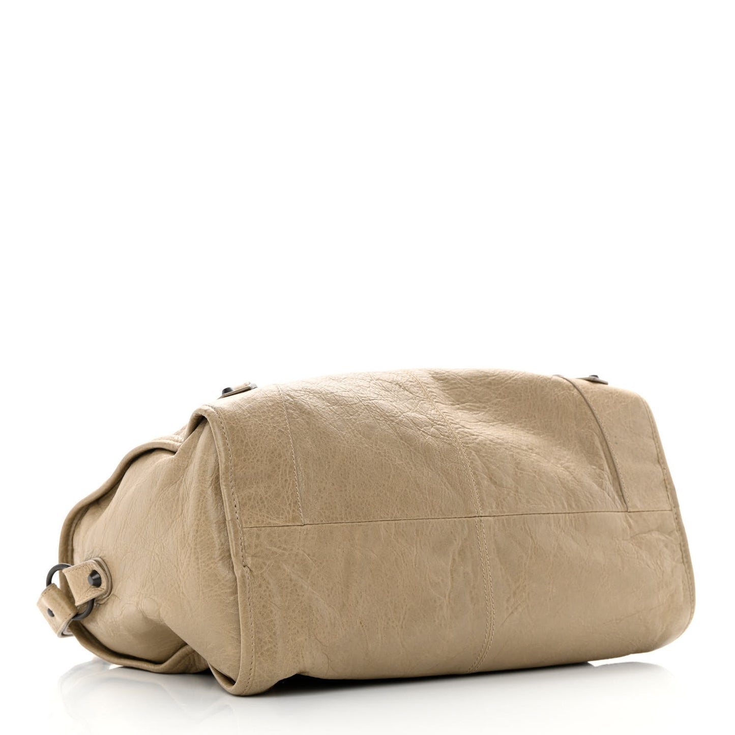 Agneau Classic Hardware Maxi Twiggy Latte Beige