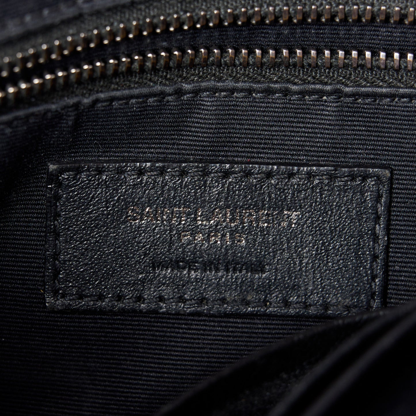 Crinkled Calfskin Matelasse Monogram Niki Chain Wallet Dark Legion Red