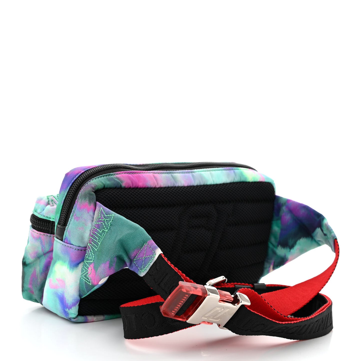 Nylon Loubideal Sneaker Sole Belt Bag Blue Multicolor