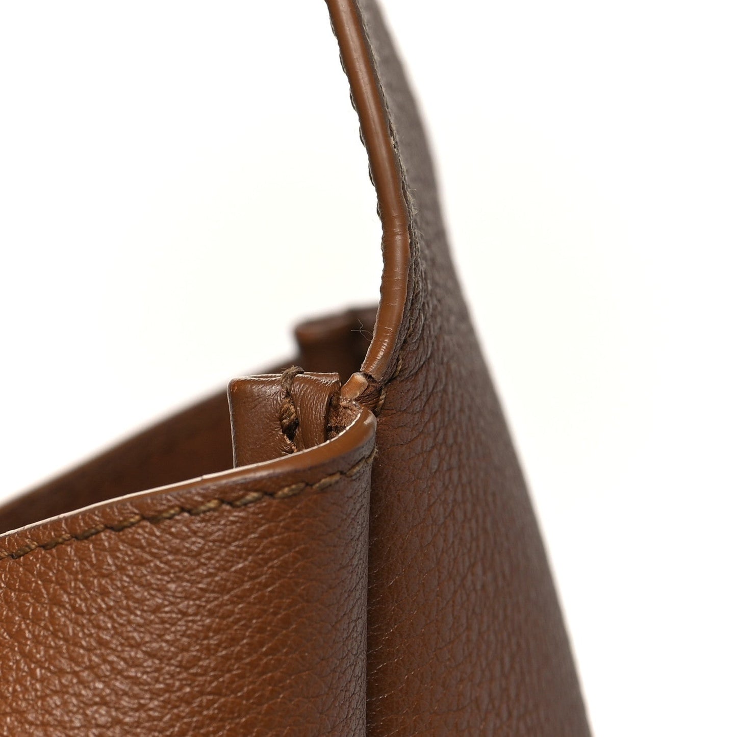 Grained Calfskin Small Le 5 A 7 Soft Hobo Fox