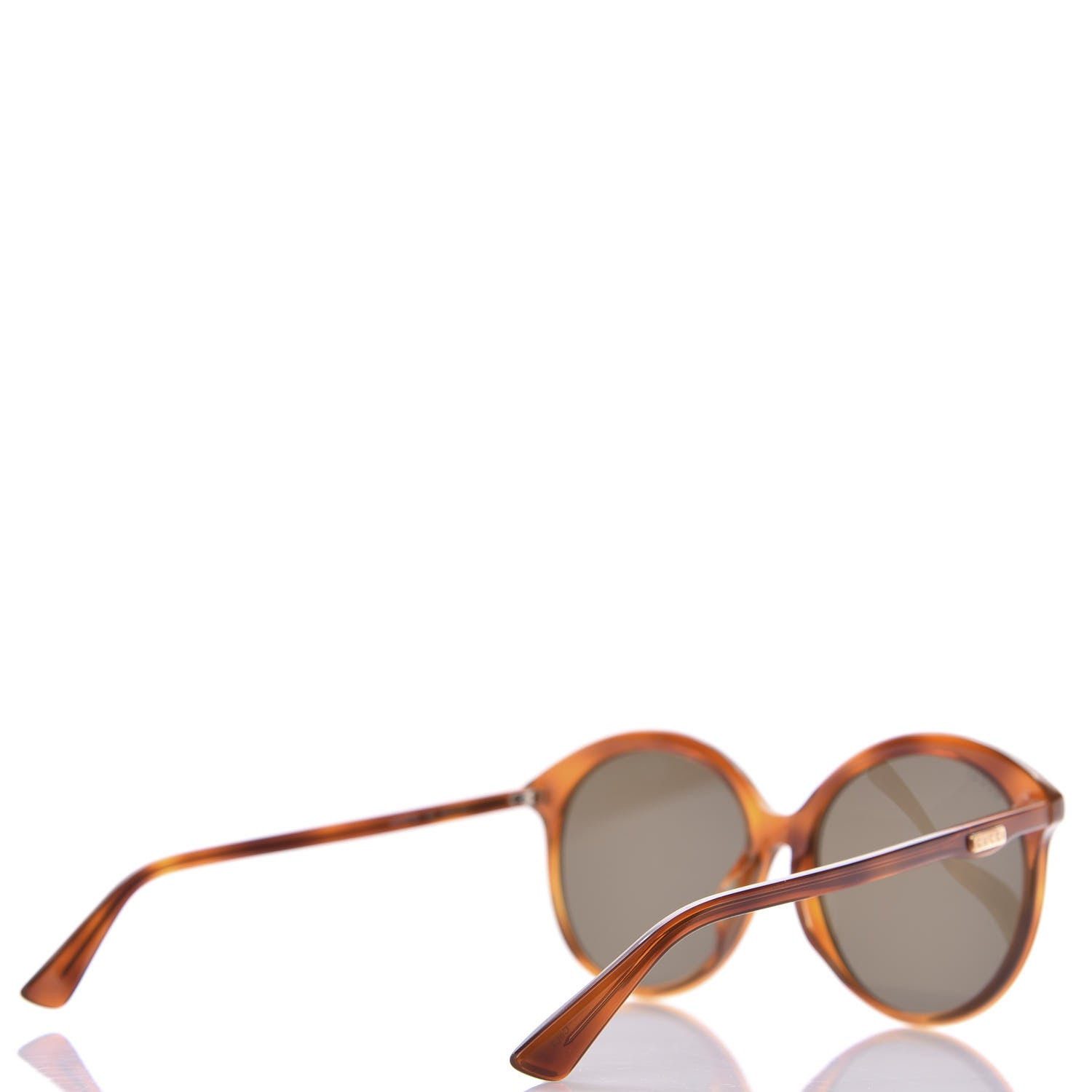 Gucci Acetate GG Sunglasses GG0257S Havana 4 of 8