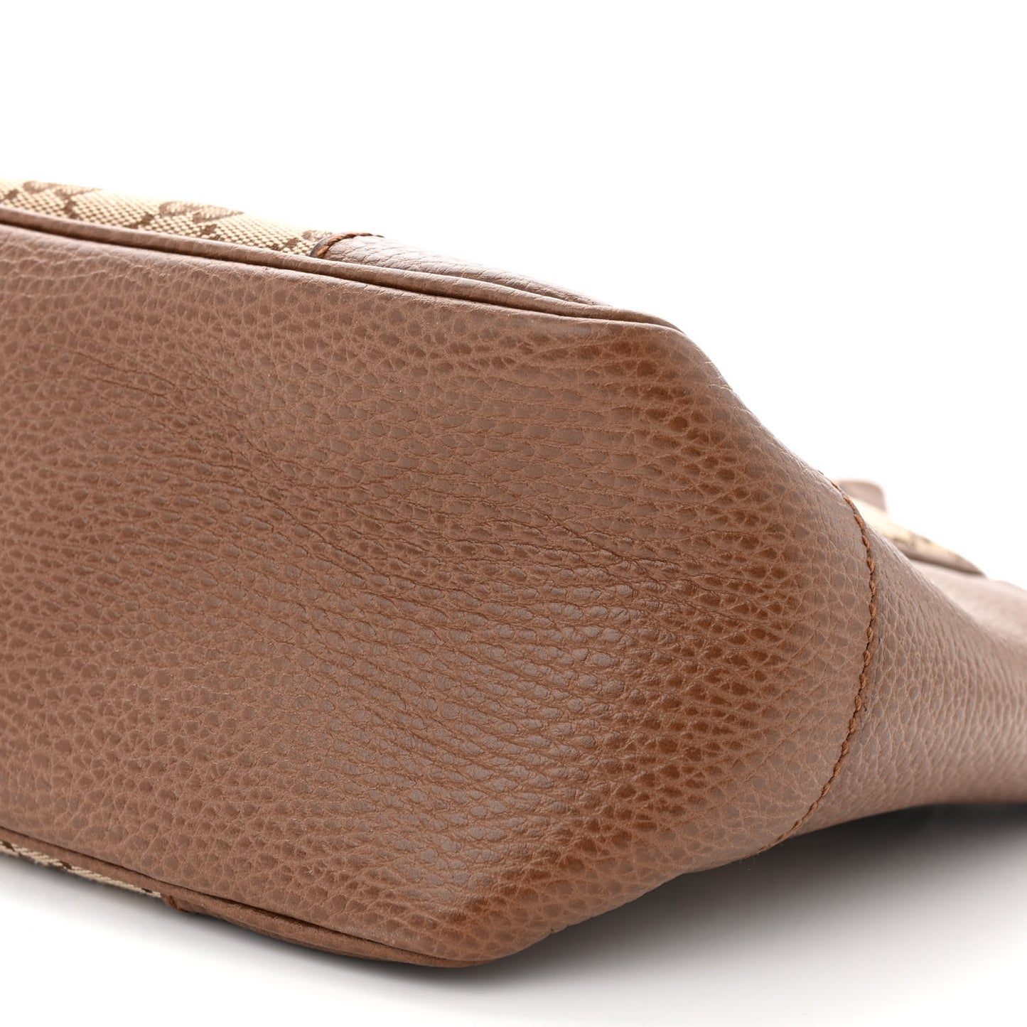 Monogram Small Bree Tote Beige Tabacco