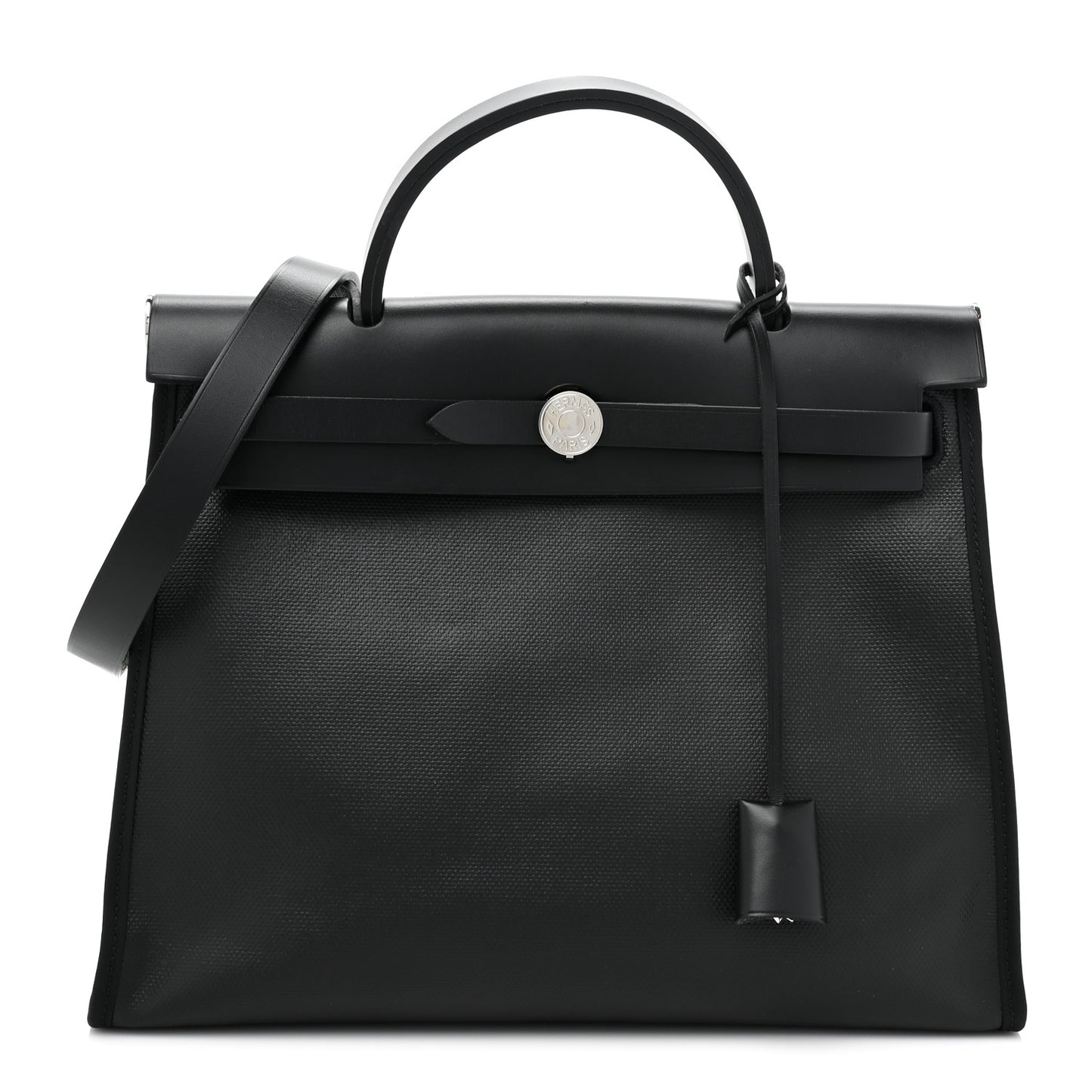 Toile H Berline Vache Hunter Herbag Zip PM 31 Black Ecru