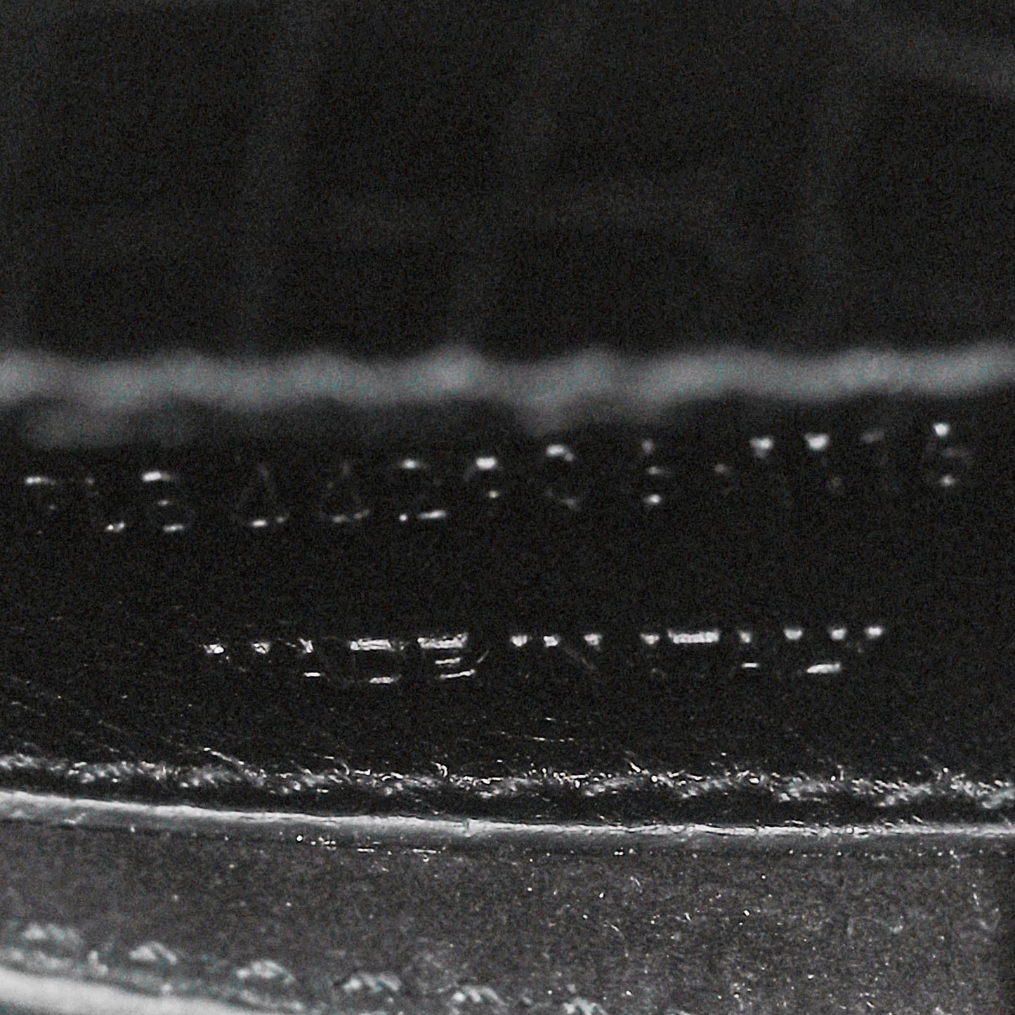 Calfskin Crocodile Embossed Medium Monogram Sunset Black