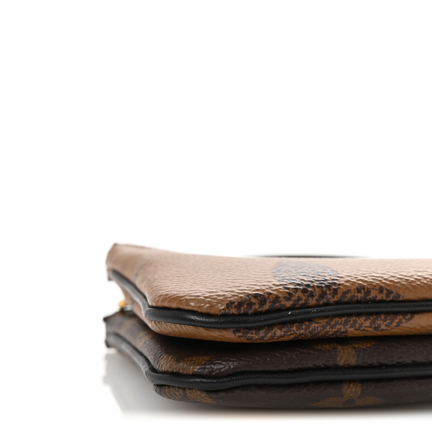 Reverse Monogram Giant Double Zip Pochette