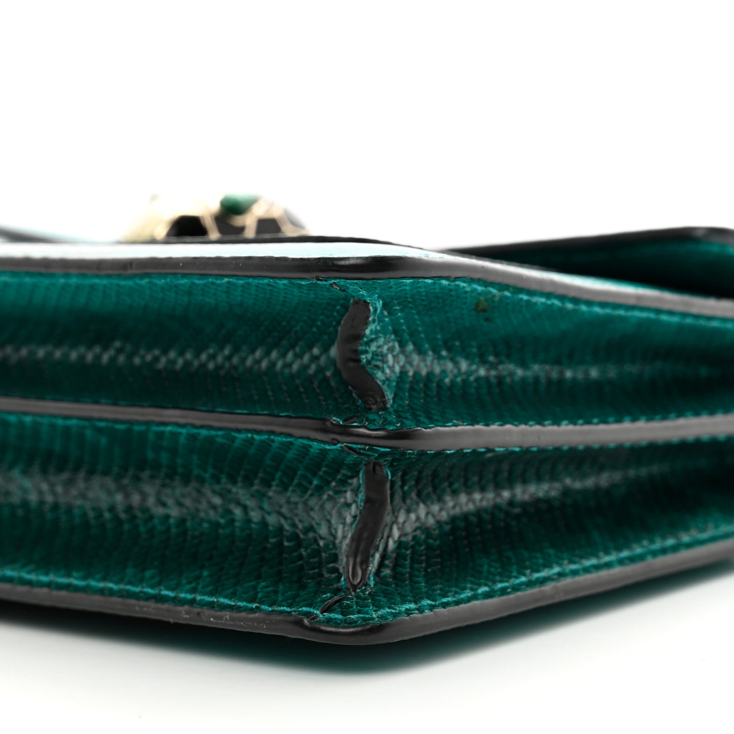 Karung Serpenti Forever Crossbody Emerald Green