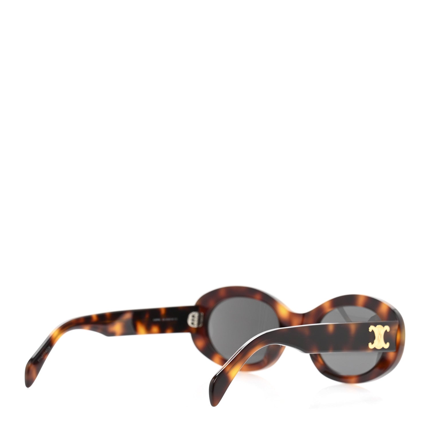 Celine Acetate Triomphe 01 Sunglasses CL 40194U Tortoise 4 of 9
