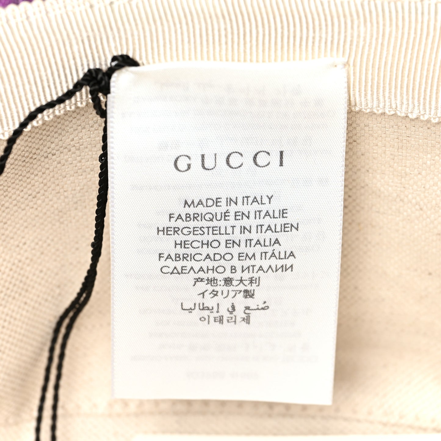 GG Supreme Monogram Flora Bucket Hat M Red