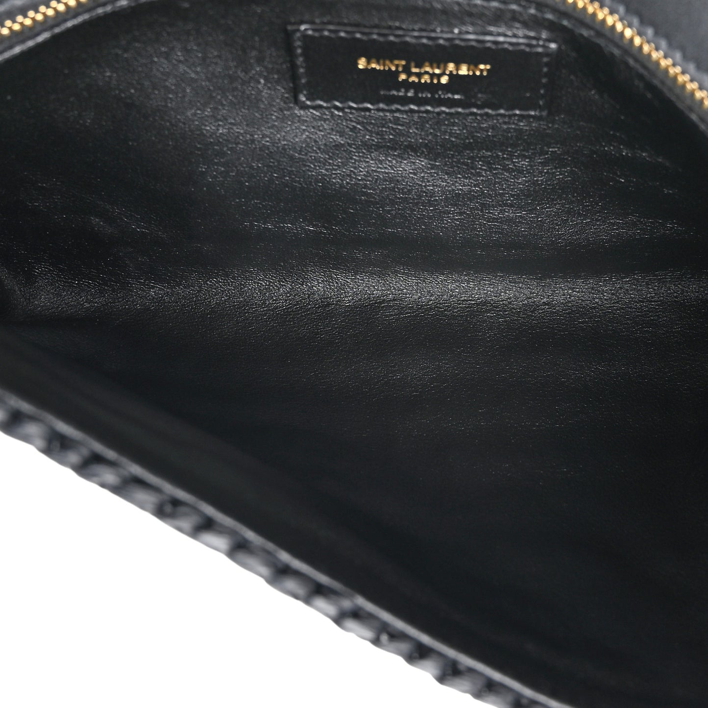 Raffia Monogram Tassel Kate 99 Black