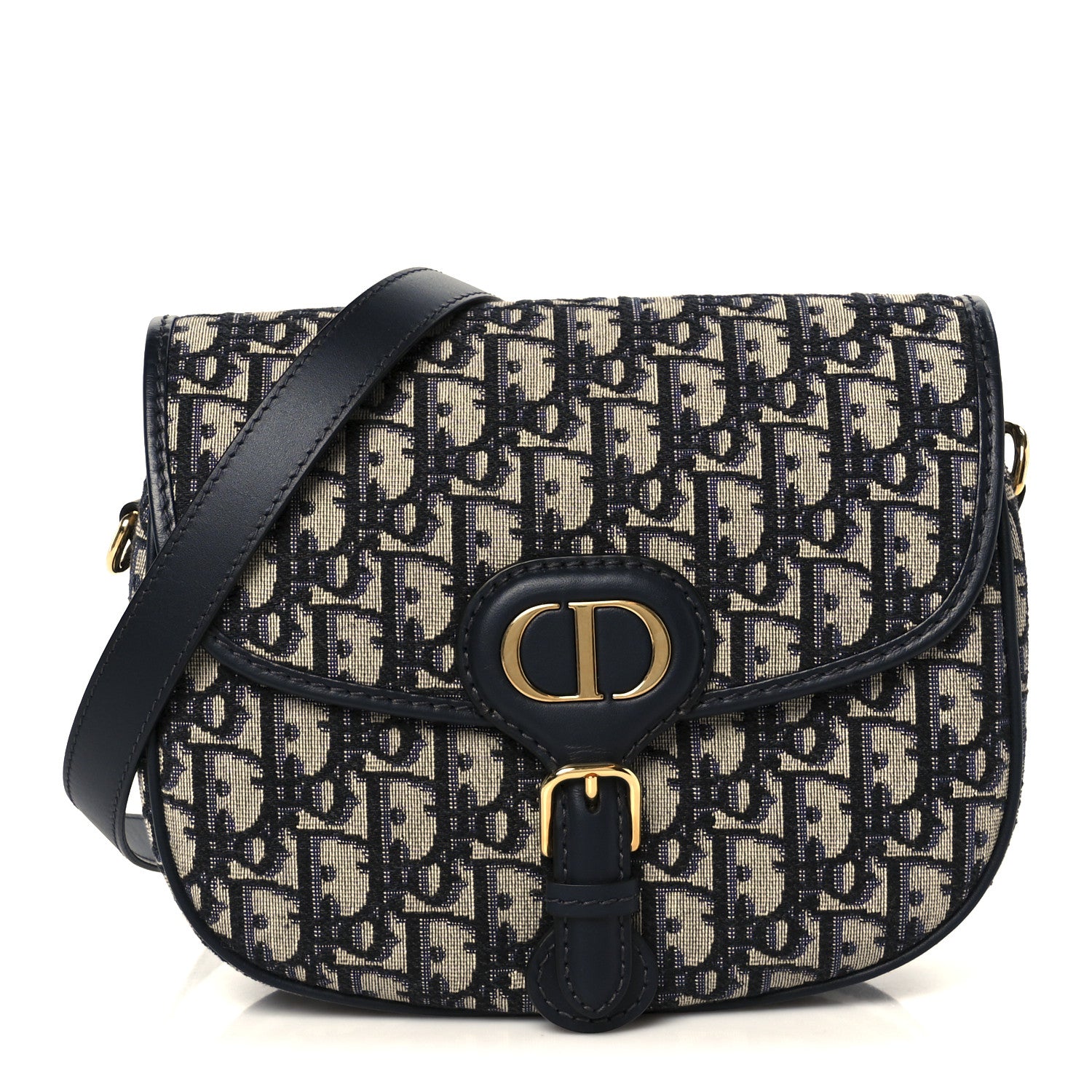 Christian Dior Oblique Medium Bobby Flap Blue 1872606 – FASHIONPHILE