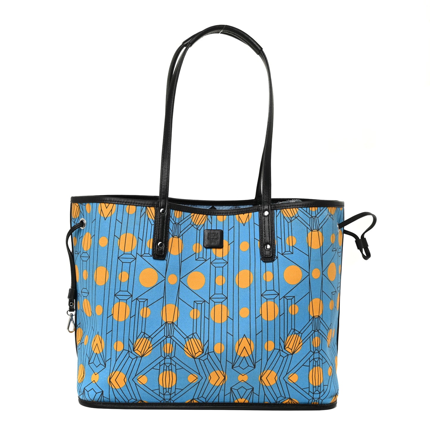 Visetos Medium Project Reversible Shopper Tote Munich Blue