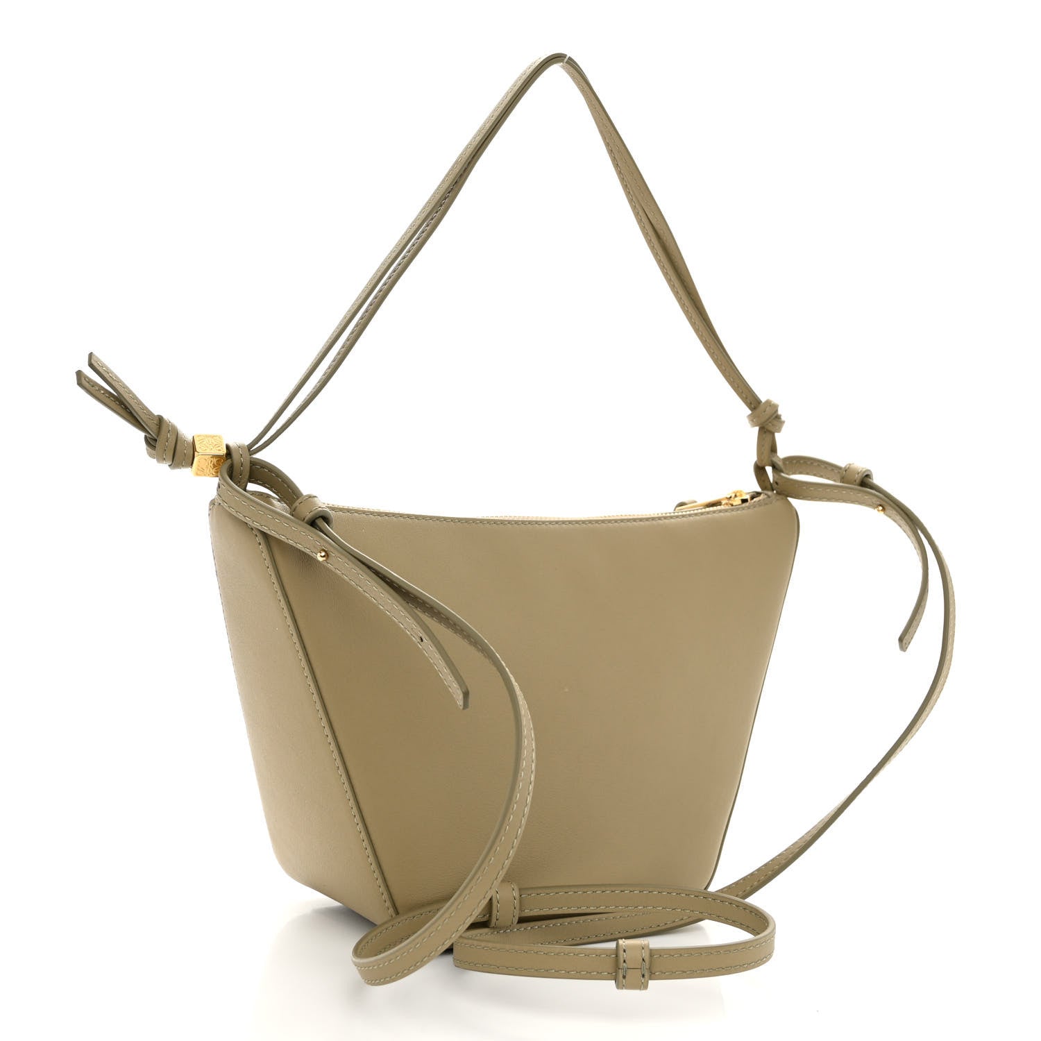 Loewe Calfskin Mini Hammock Hobo Clay Green 3 of 9