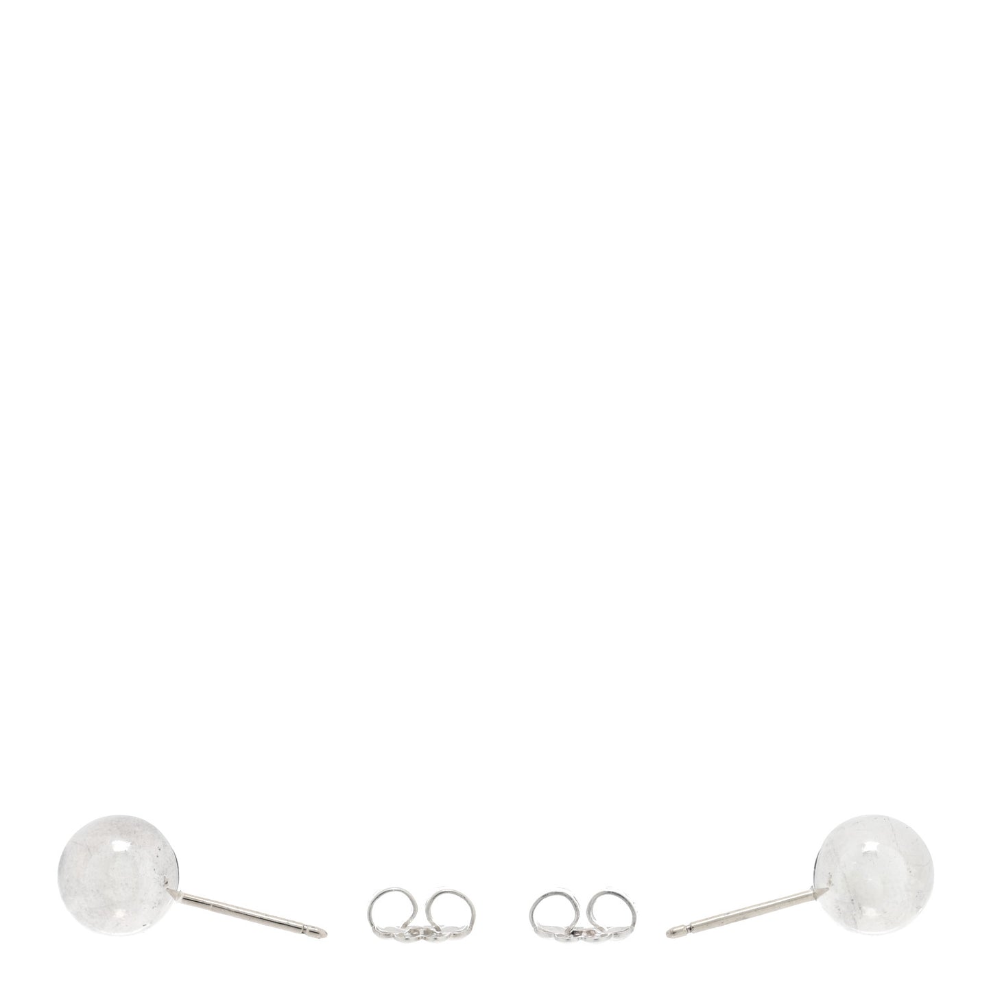 Sterling Silver 8mm HardWear Ball Earrings