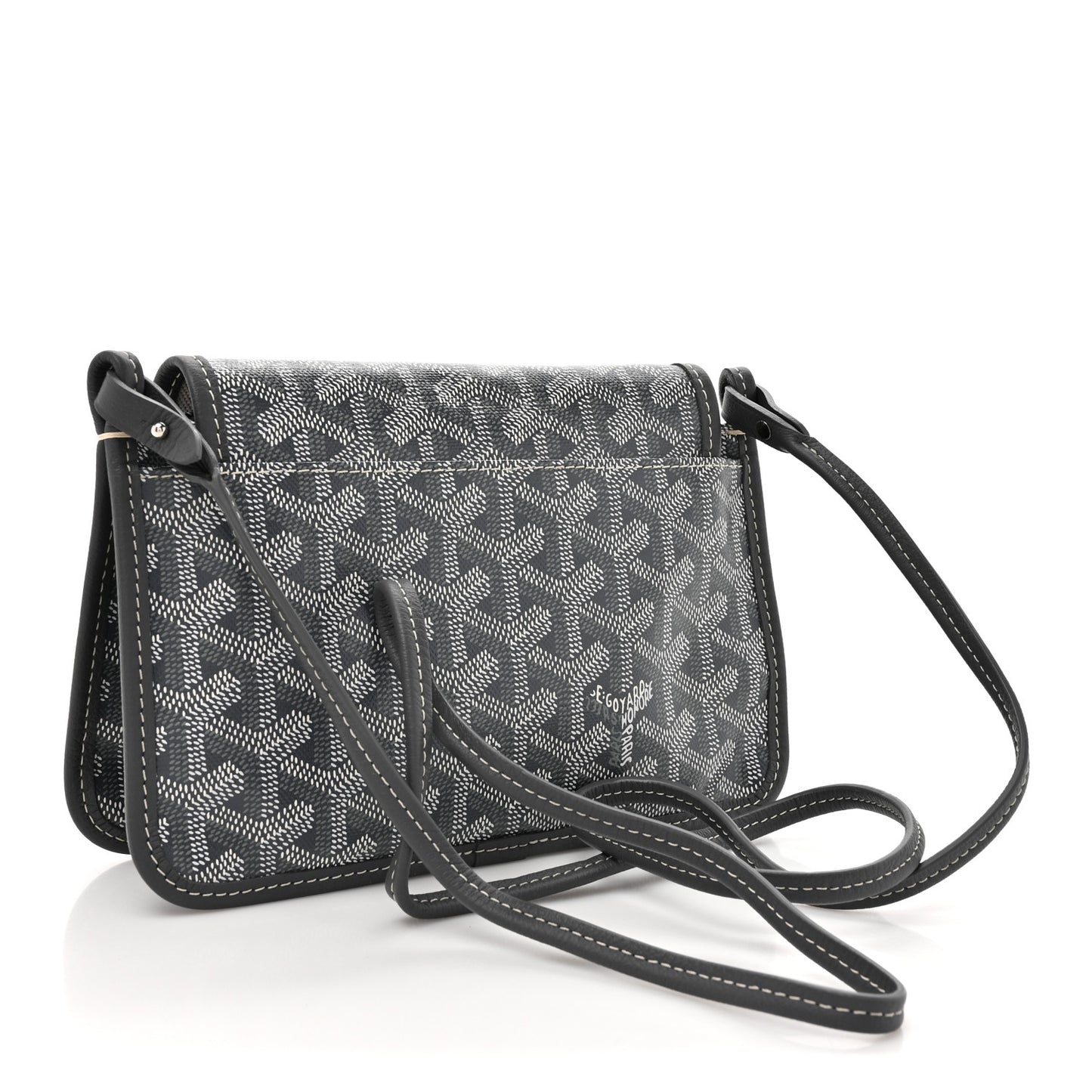 Goyardine Plumet Wallet Clutch Grey