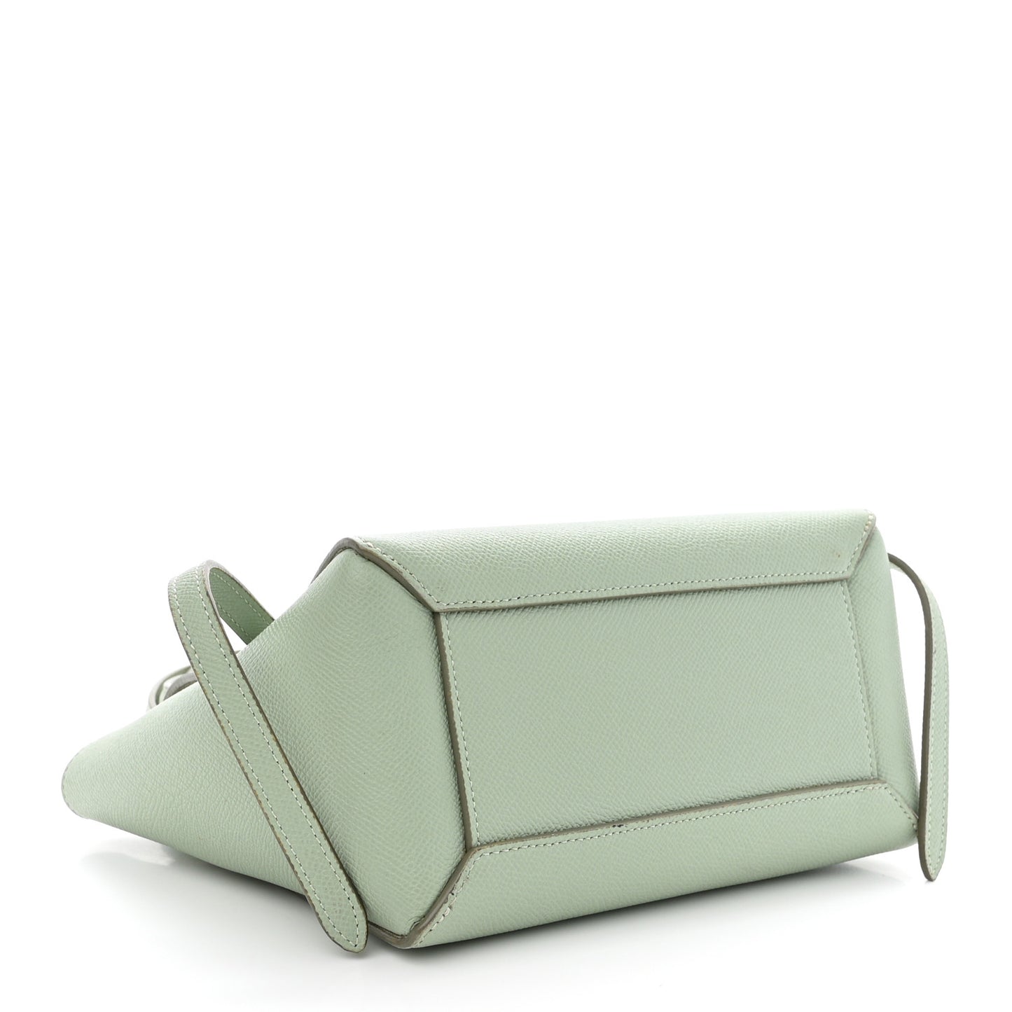 Grained Calfskin Nano Belt Bag Jade