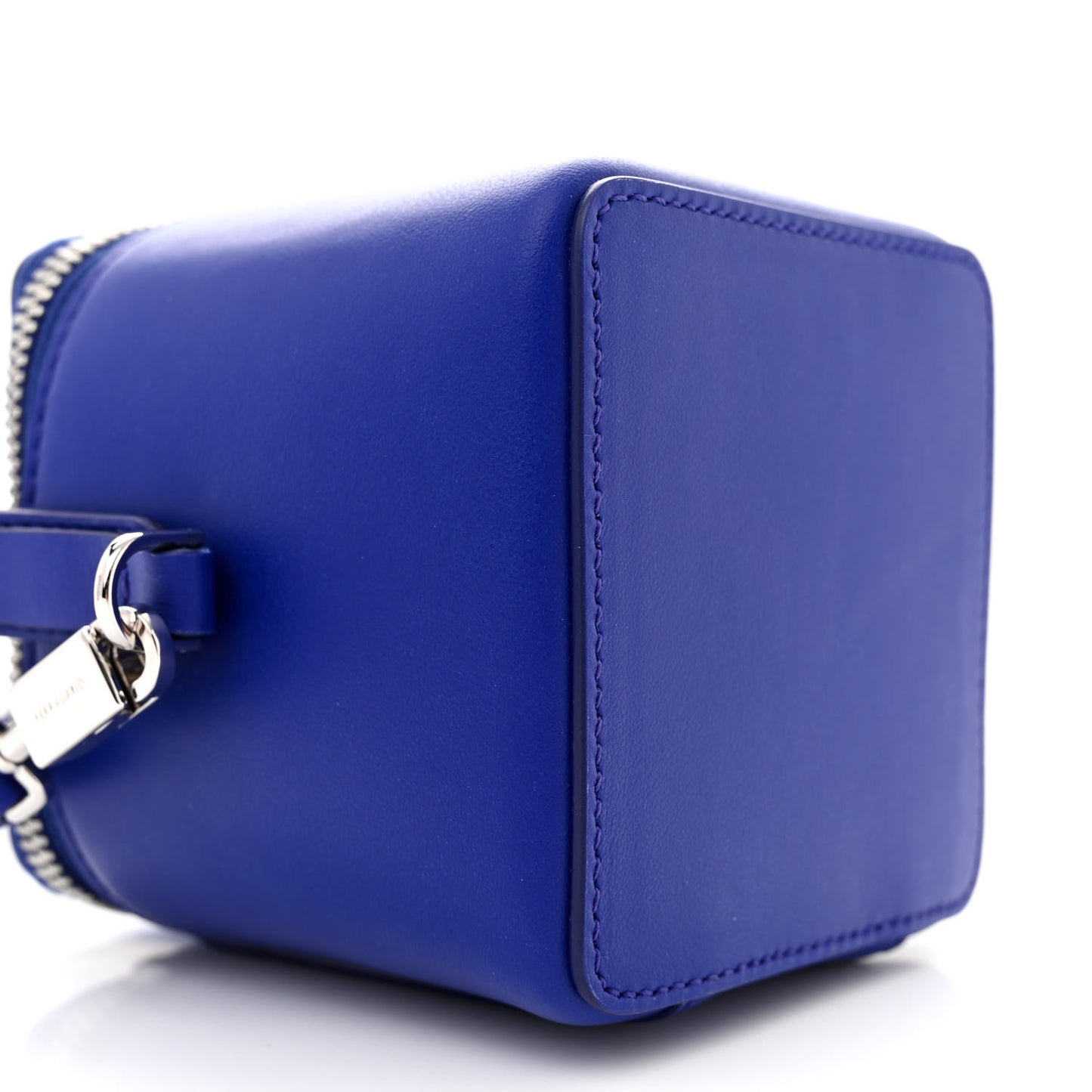 Calfskin Micro Vanity Bag Lapis Lazuli