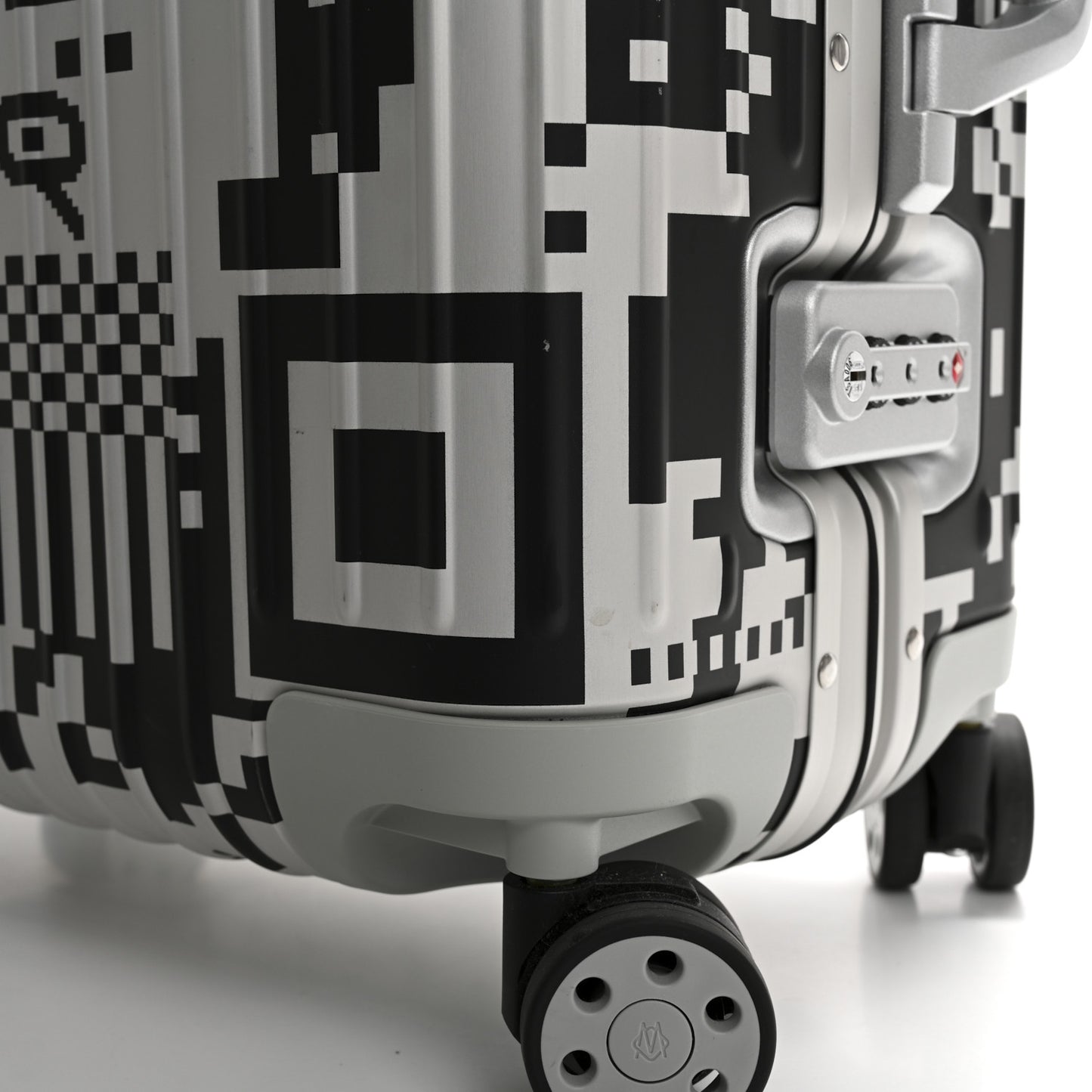 X RTFKT Polycarbonate Printed Original Twist Cabin Silver Black