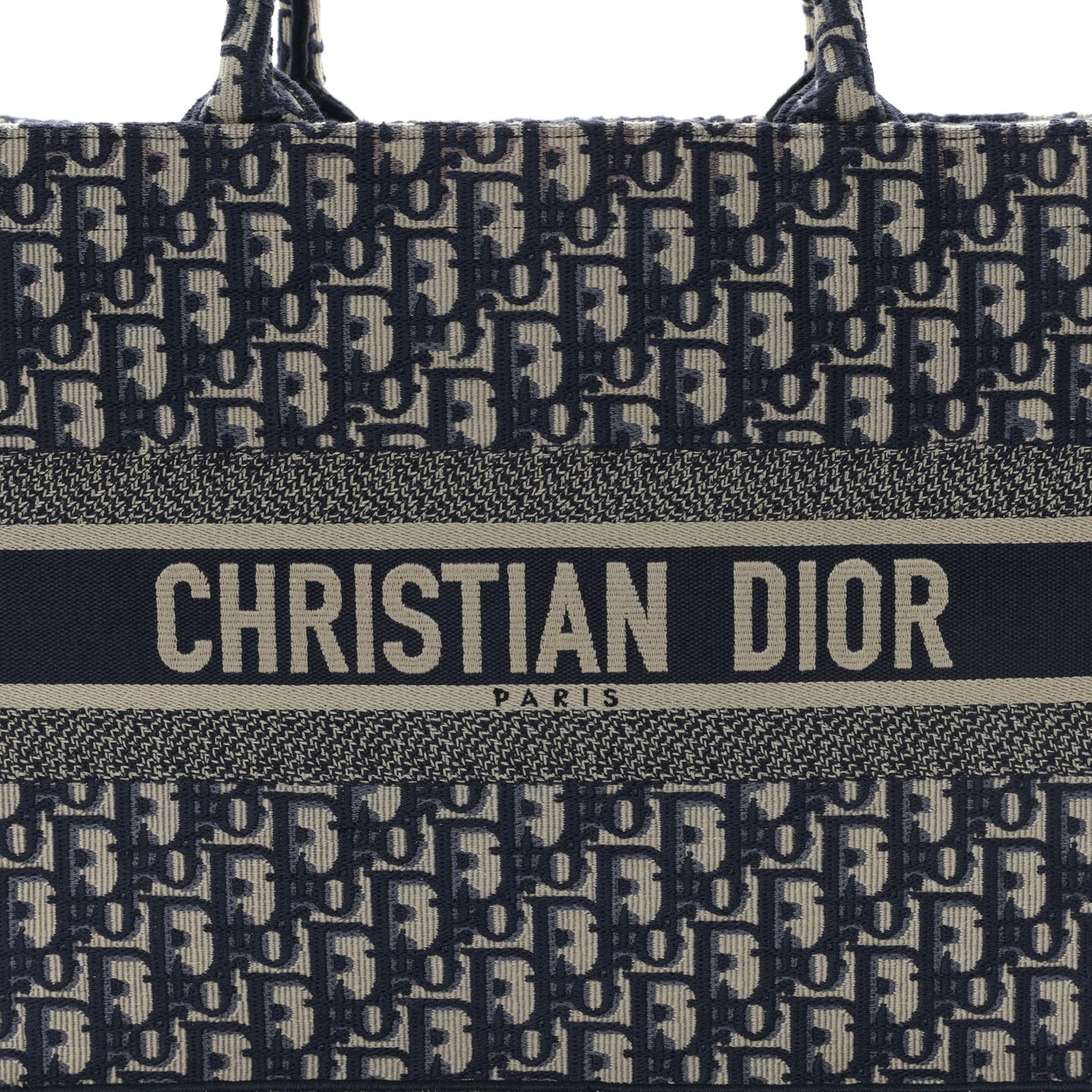 Oblique Medium Book Tote Blue Multicolor
