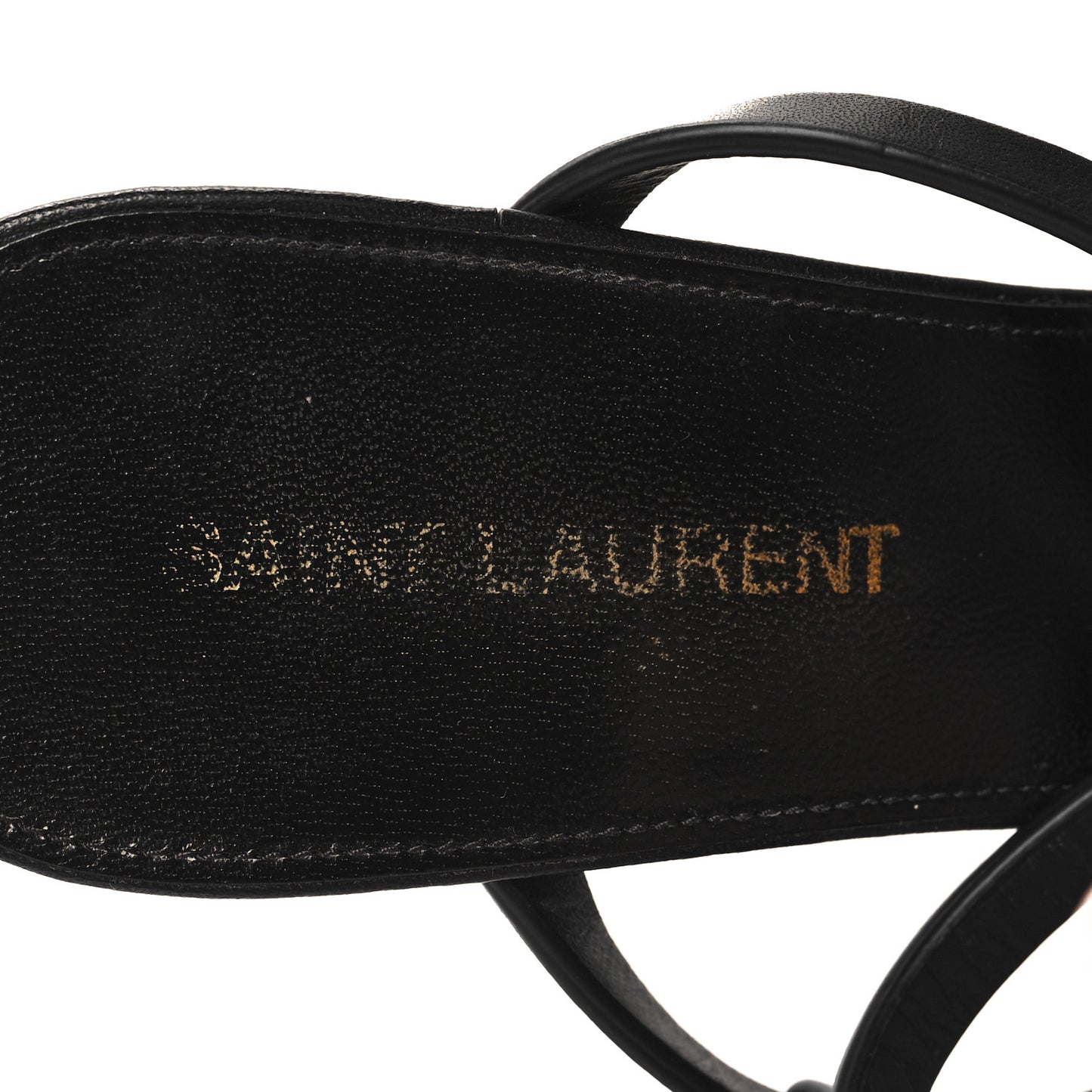 Calfskin Cassandra 60 Sandals 36 Black