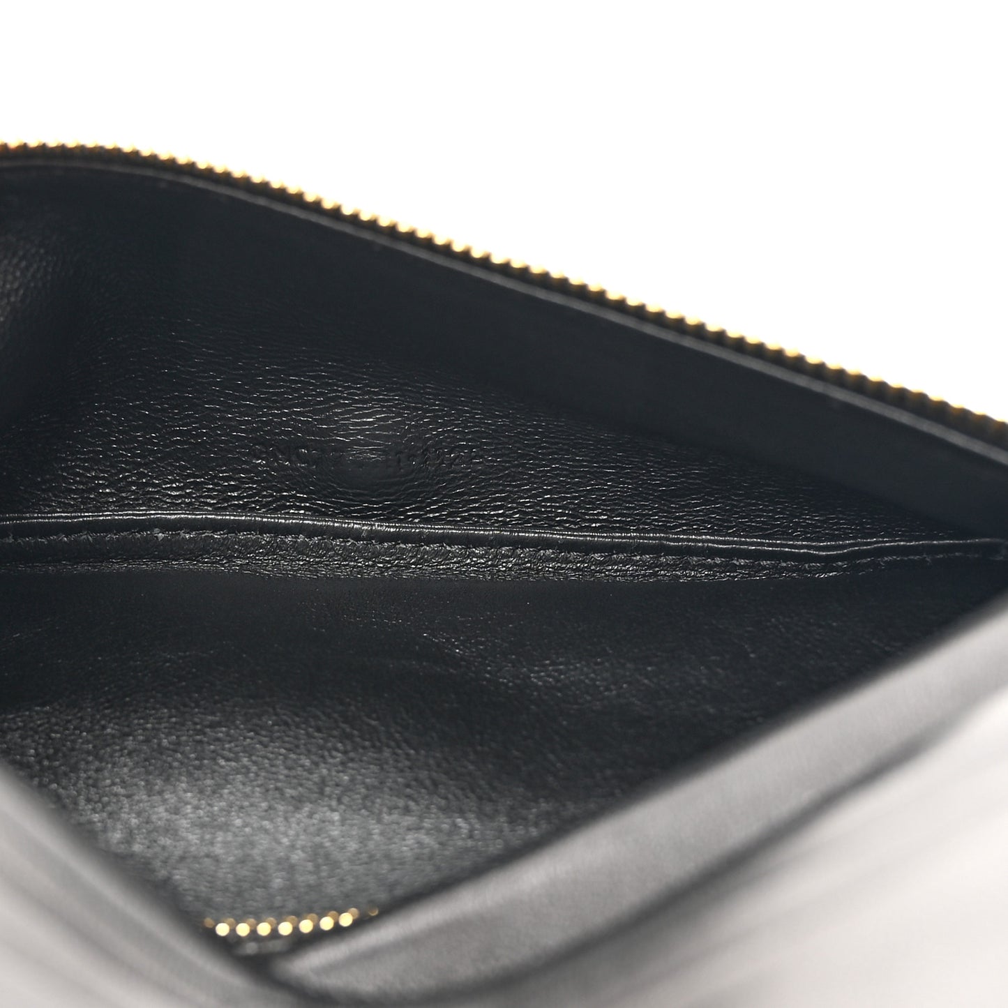 Lambskin Large Calypso Bi-Fold Wallet Black