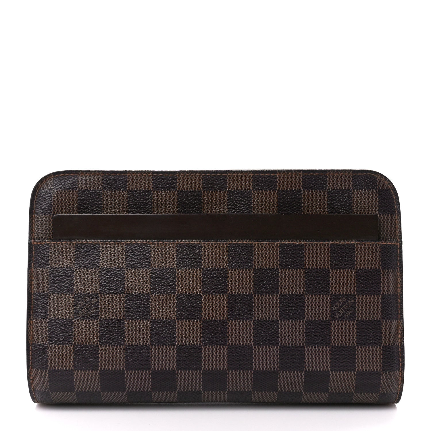 Louis Vuitton Damier Ebene Pochette Saint Louis Clutch 1 of 11
