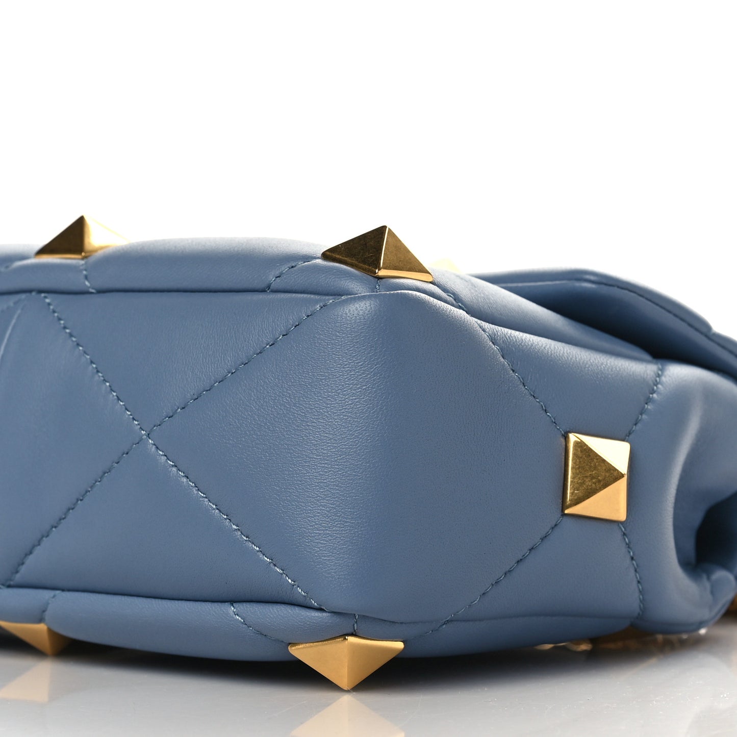 Nappa Medium Roman Stud Shoulder Bag Niagara