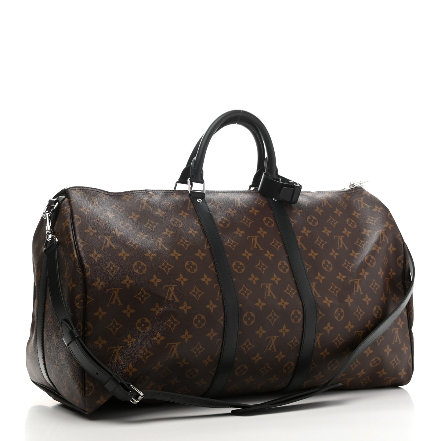 Monogram Macassar Keepall Bandouliere 55