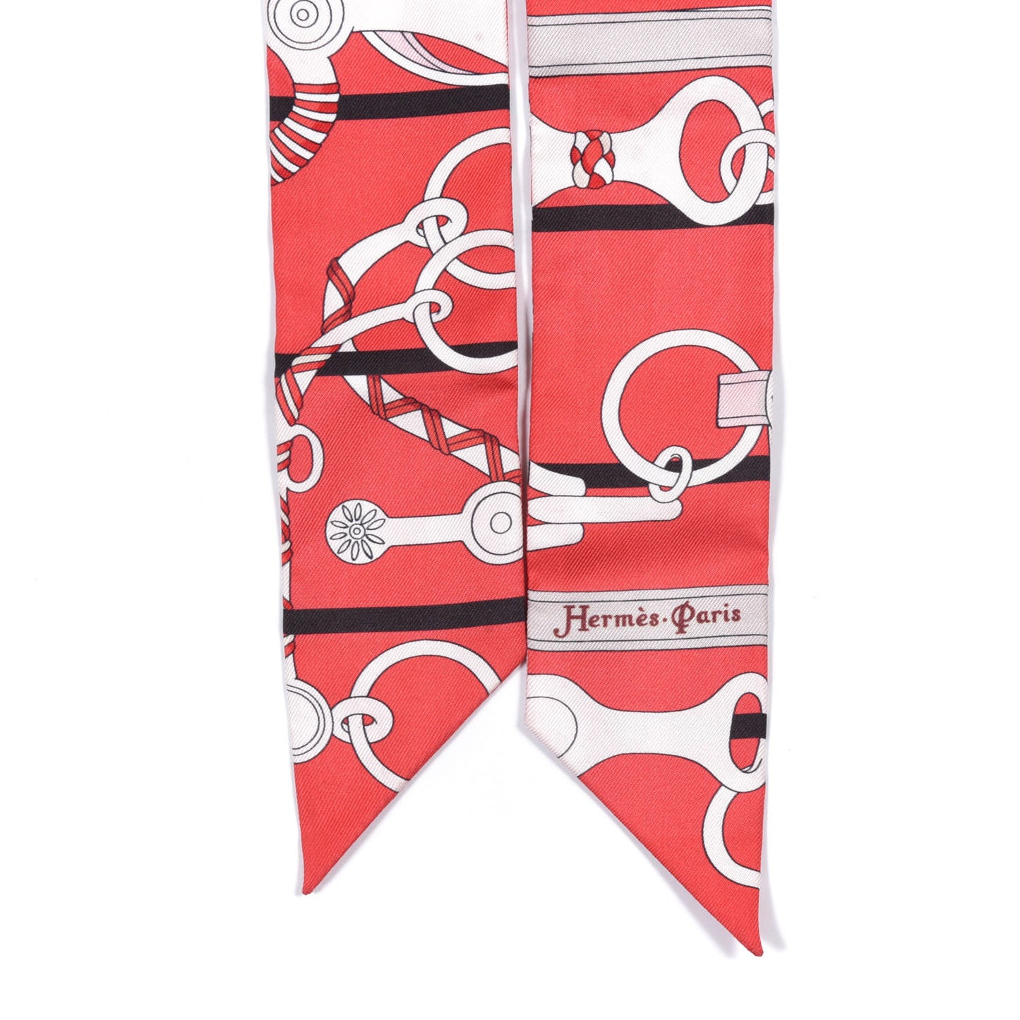 Silk Panoplie Equestre Twilly Rouge Creme Ebene
