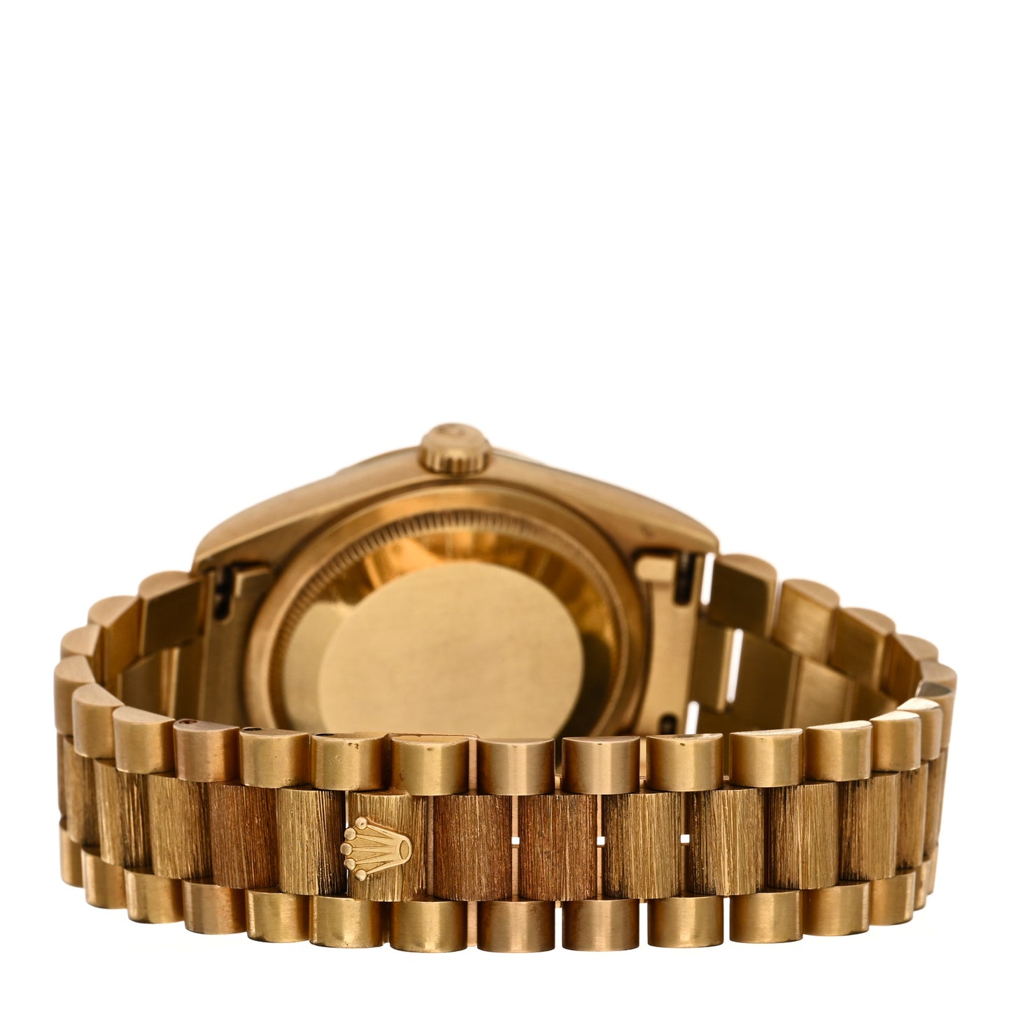 18K Yellow Gold 36mm Oyster Perpetual Day-Date Double Quick President Watch Champagne 18248