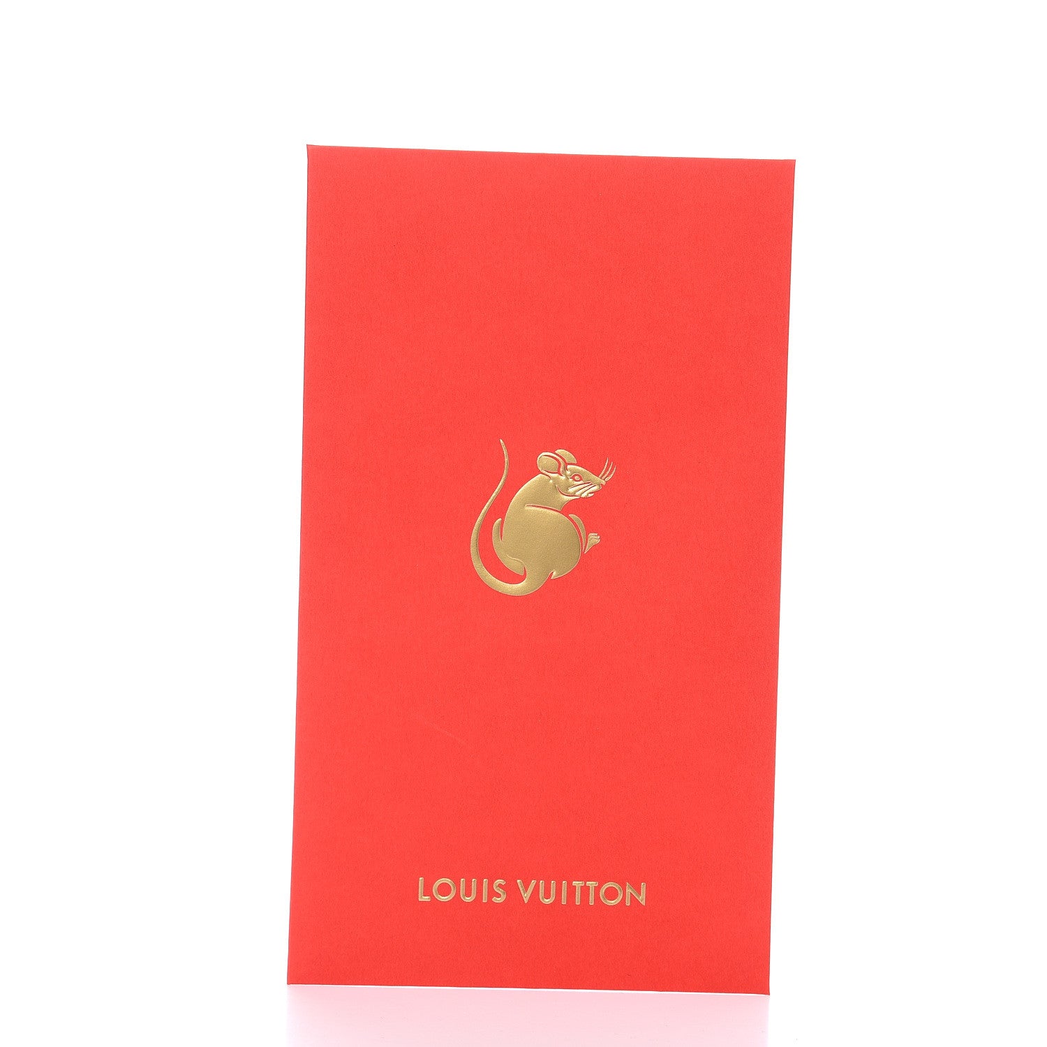 Louis Vuitton Veau Cachemire Chinese New Year Rat Envelope Pouch Red 10 of 10