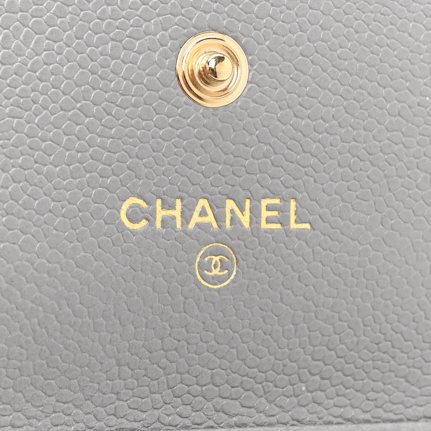 Chanel Caviar Quilted Miss Coco Clutch With Chain Grey 6 of 11