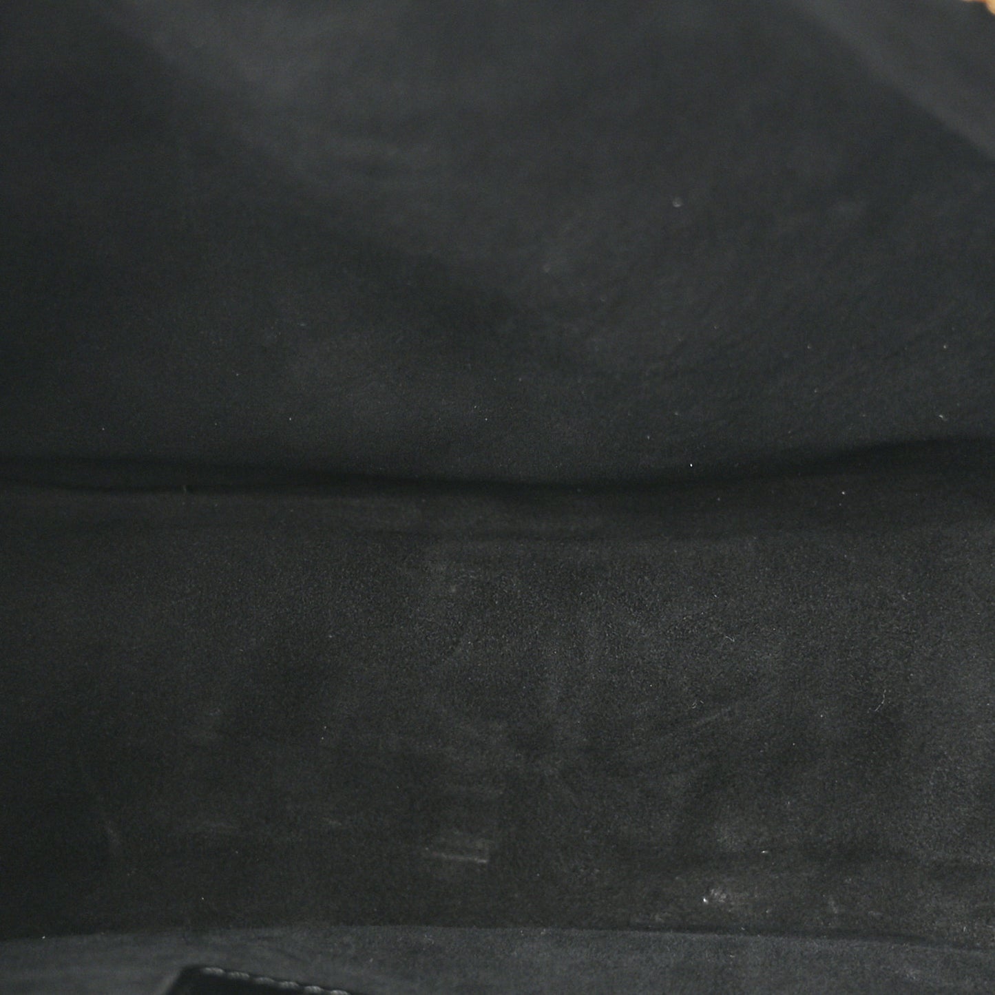 Lambskin Cannage Medium Dior Vibe Hobo Bag Black