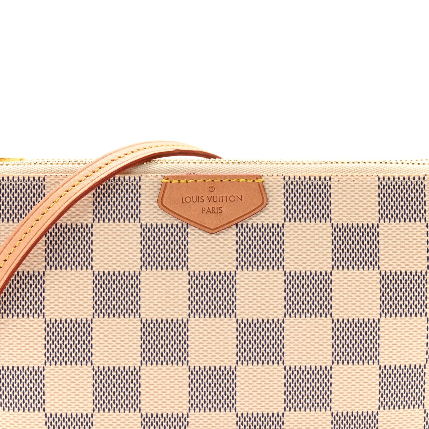 Damier Azur Double Zip Pochette