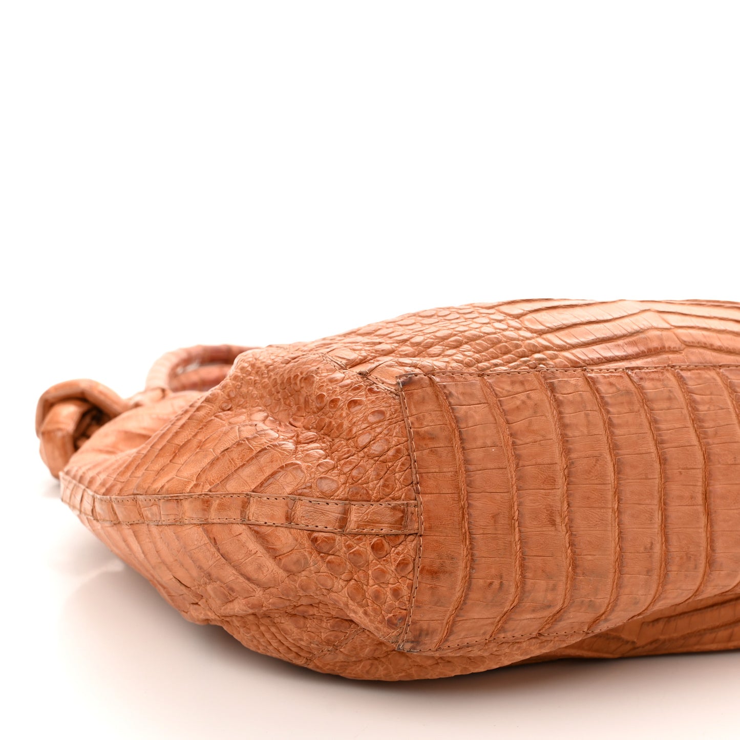 Crocodile Knot Hobo Brown