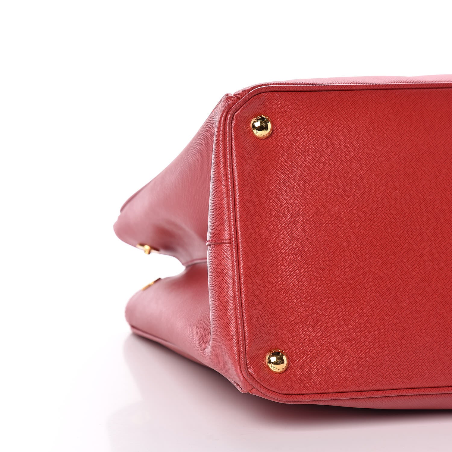 Prada Saffiano Lux Large Tote Fuoco 5 of 11