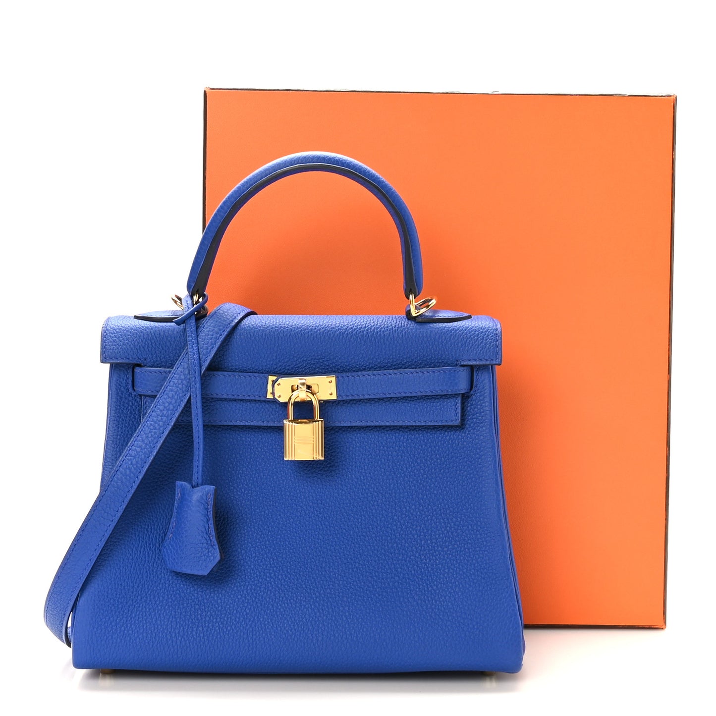 Togo Kelly Retourne 25 Bleu Royal