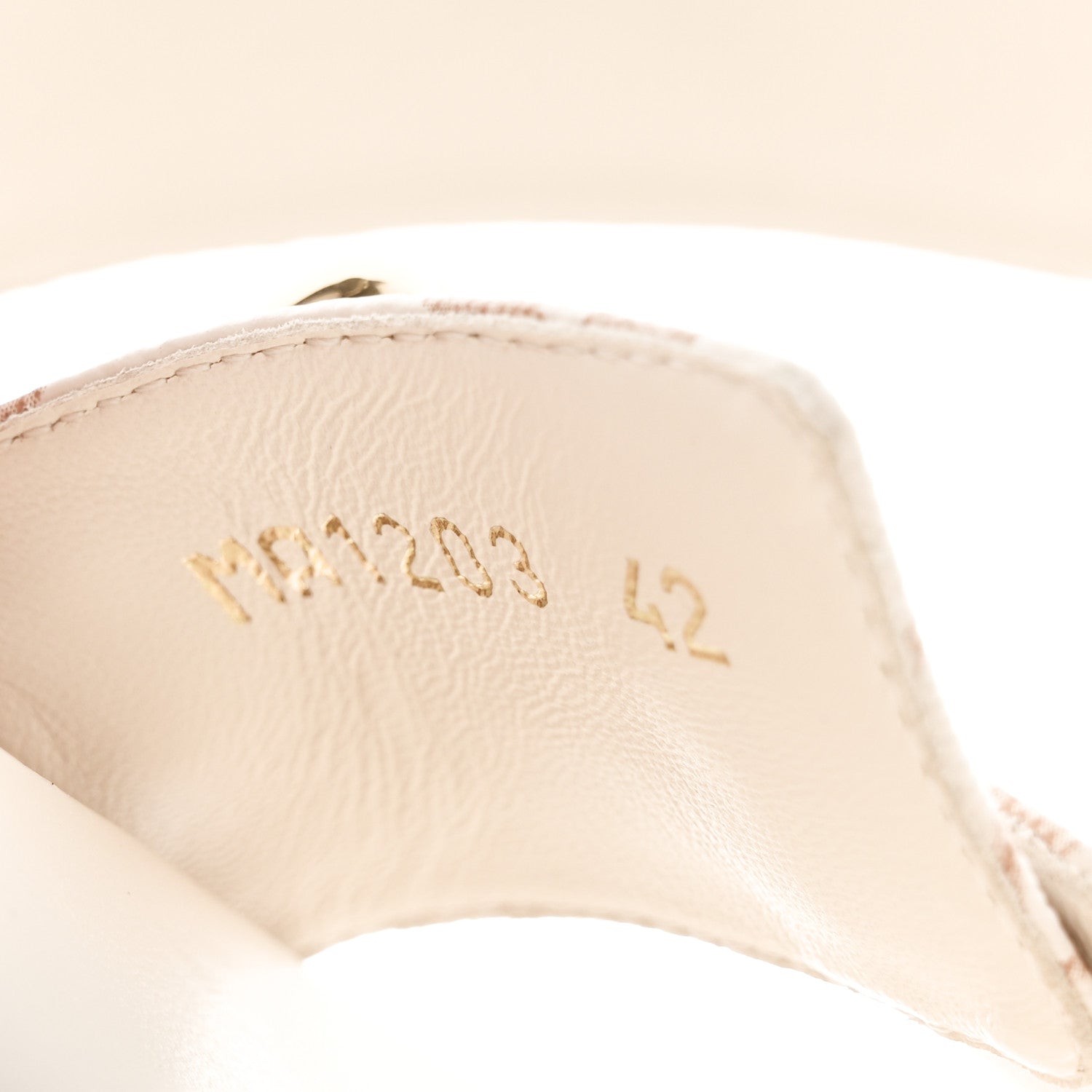 Louis Vuitton Monogram Bom Dia Flat Comfort Mule 42 Beige 8 of 9