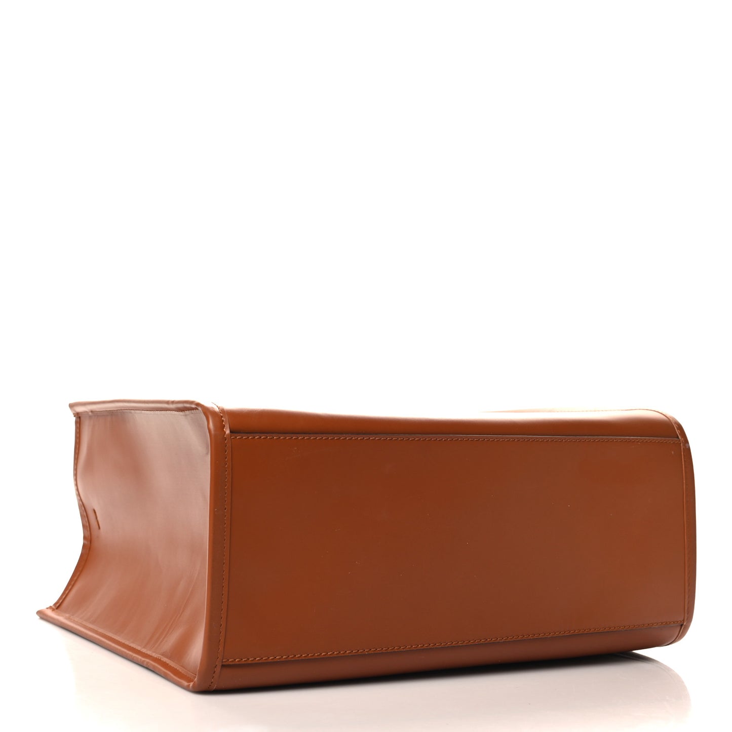 Vitello King Plexiglass Medium Fendi Sunshine Shopper Tote Cuoio