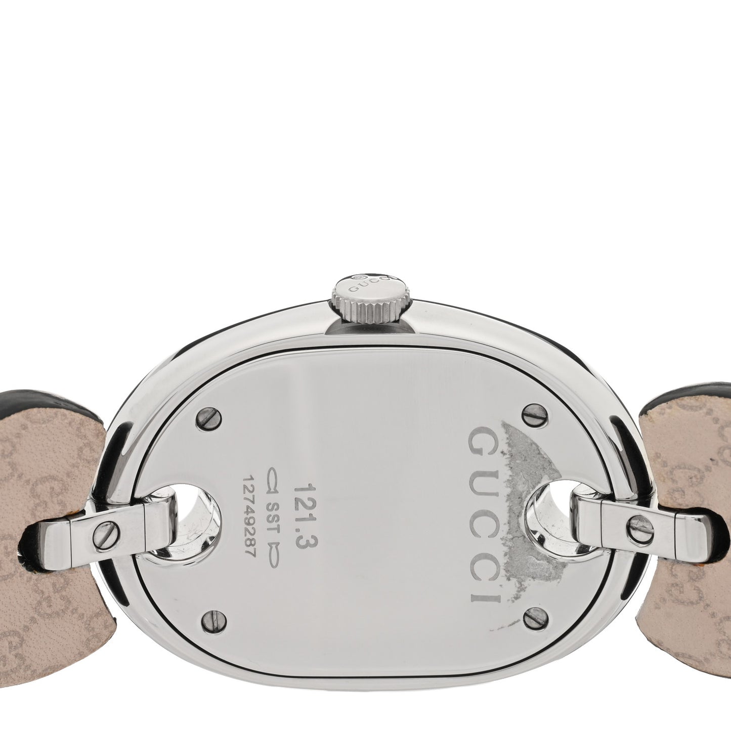 Stainless Steel Calfskin 32mm Marina Quartz Watch Brown