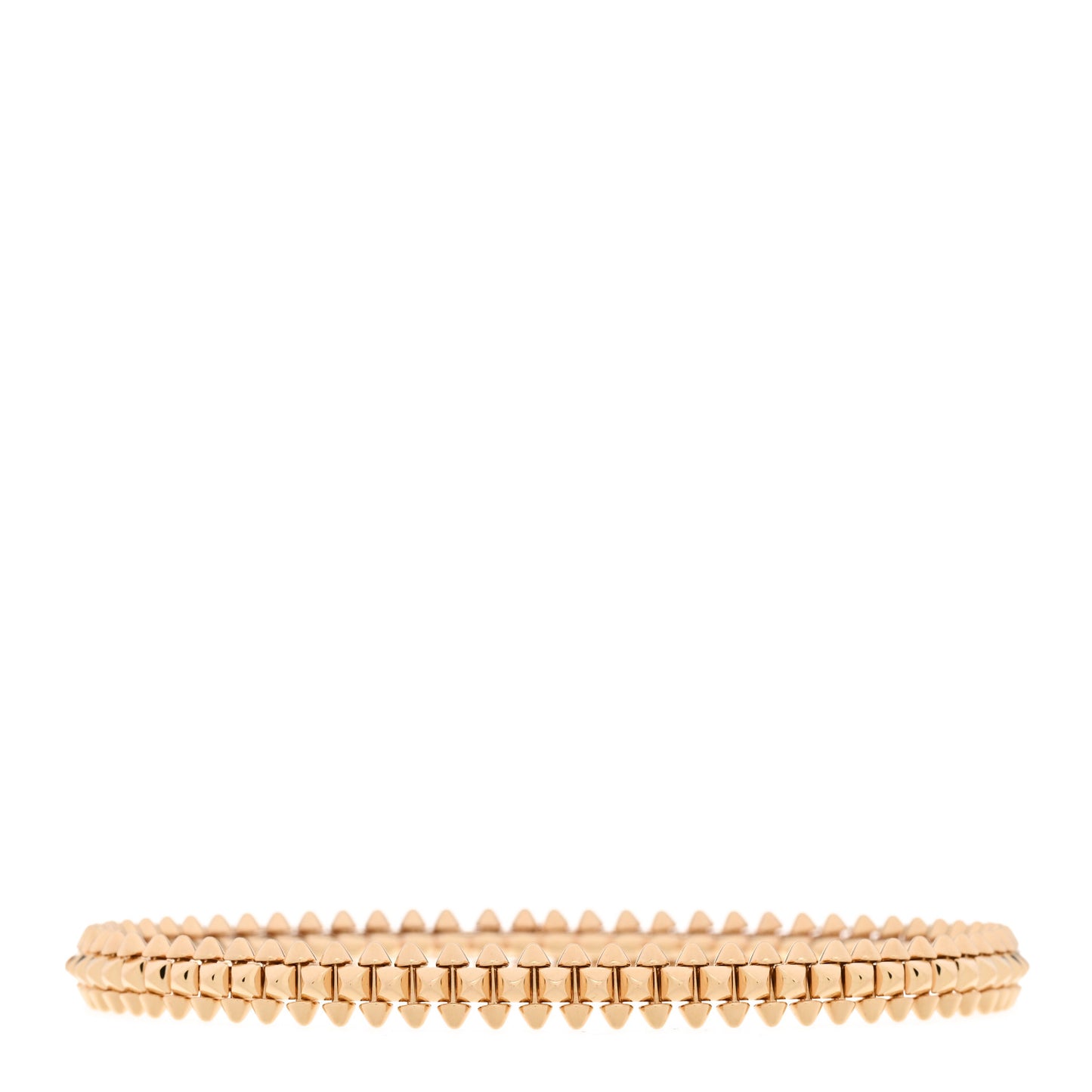18K Pink Gold Small Clash De Cartier Bracelet 19