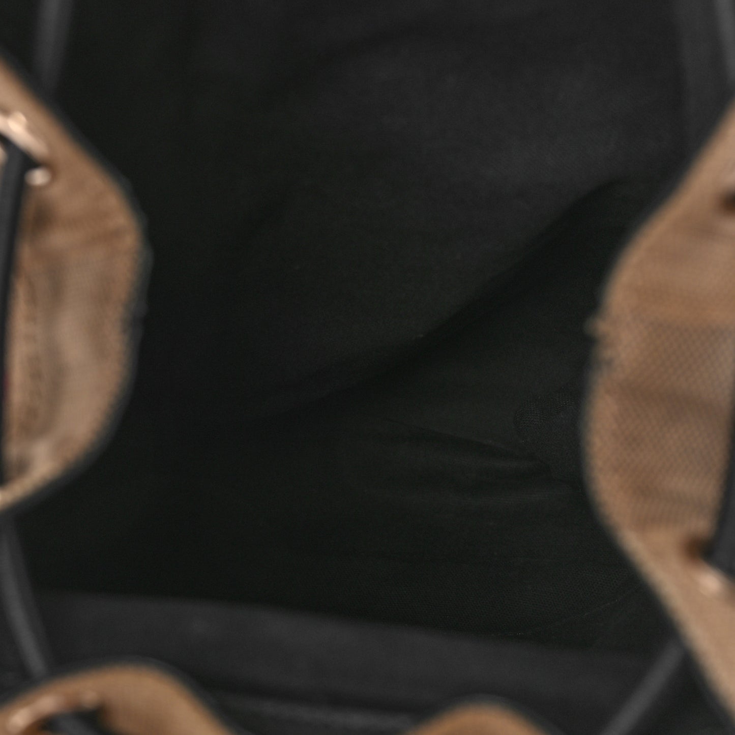 Canvas Mega Check Medium Rucksack Backpack Black