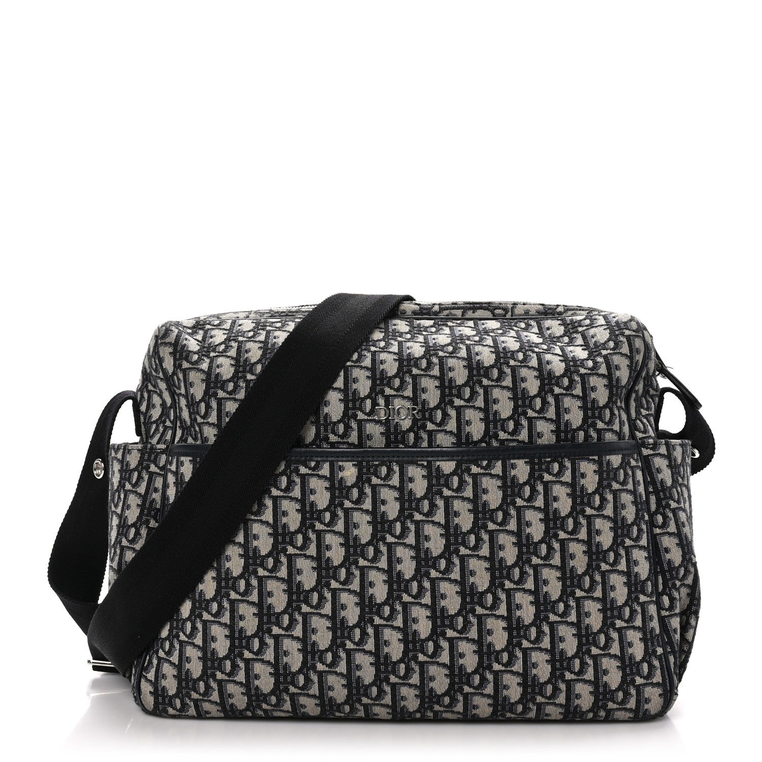 Christian Dior Oblique Baby Changing Bag Beige Black 1530280