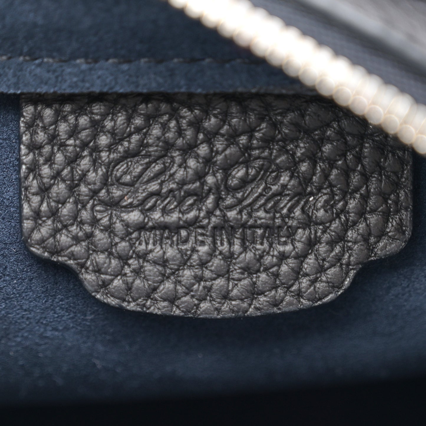 Grained Calfskin Sesia Crossbody Black