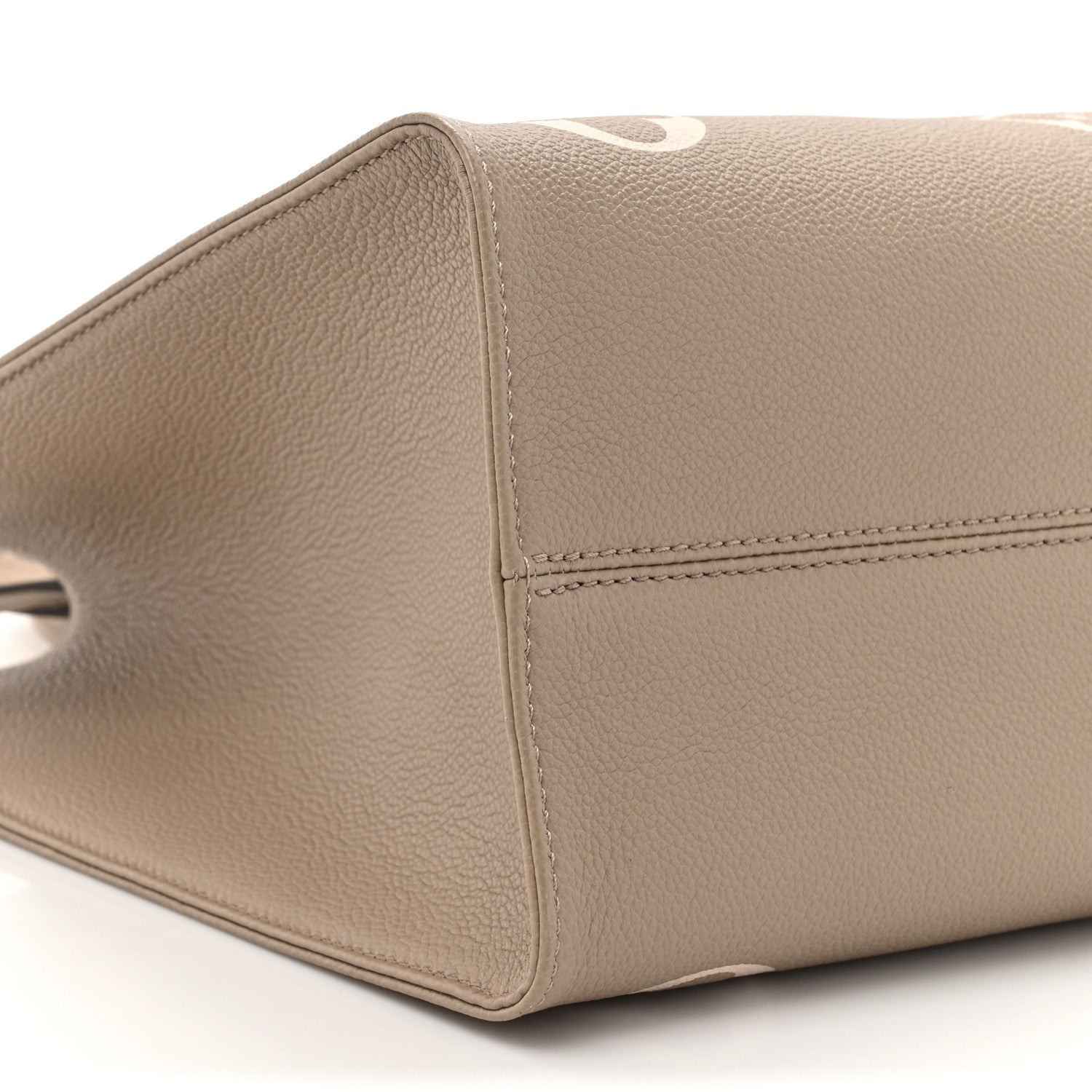 Louis Vuitton Empreinte Monogram Giant Onthego MM Tourterelle Creme 9 of 14