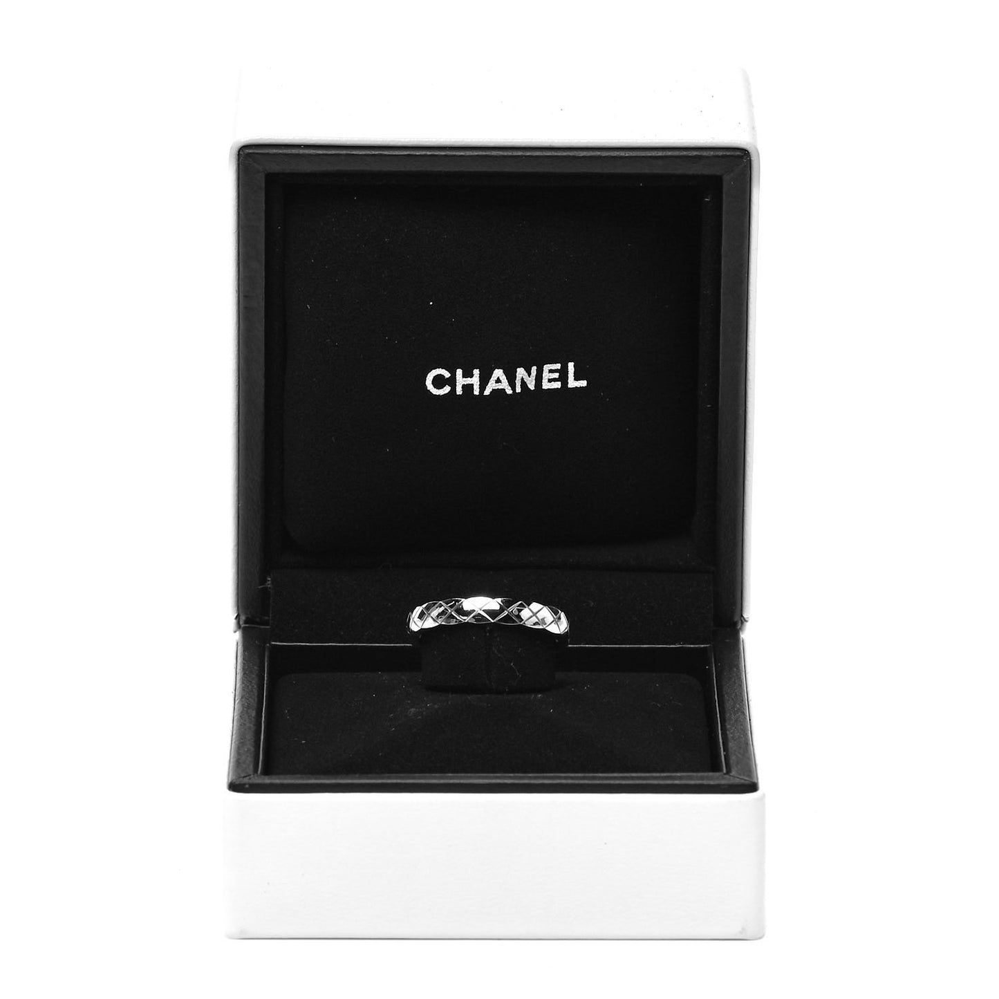 18K White Gold Mini Coco Crush Ring 51 5.75