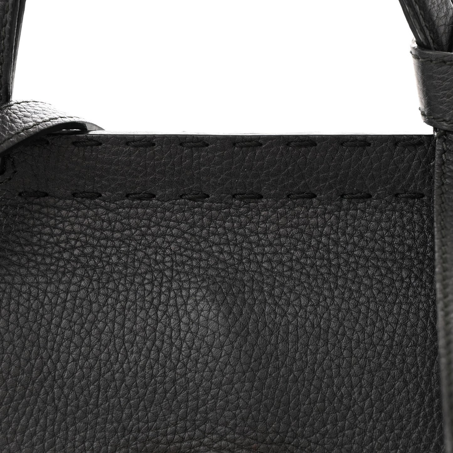 Calfskin Small GG Marmont Top Handle Bag Black