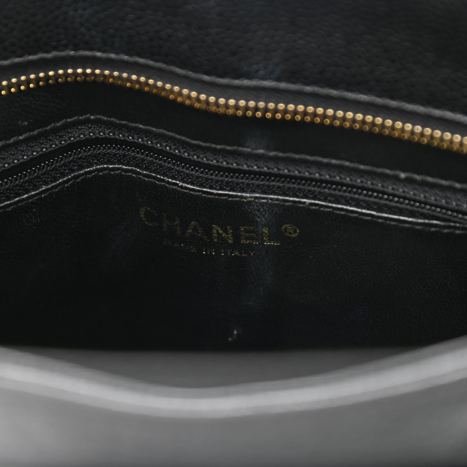 Chanel Caviar Quilted Medallion Tote Black 9 of 11